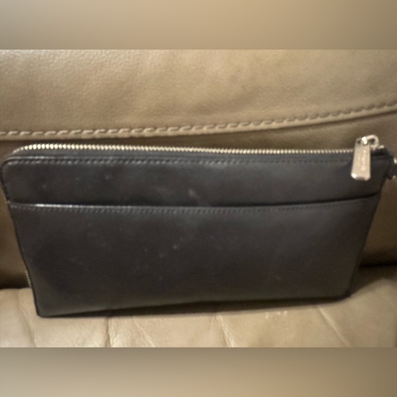 Coach Crosshatch Leather Women's Wallet - Picture 6 of 9